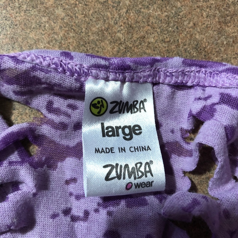 NEW Zumba Ribbed Tank Top - Picture 5 of 6